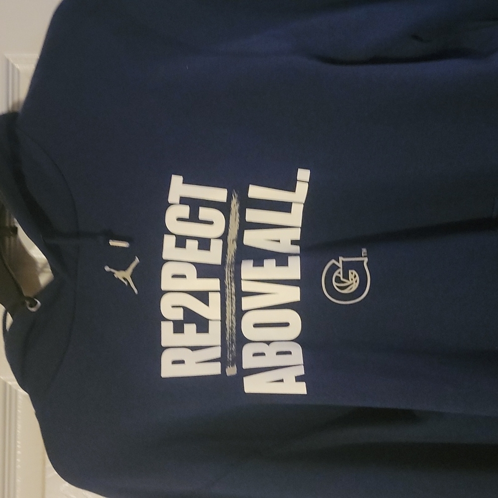 Jordan Brand Georgetown Respect Above All Hoodie 2XL